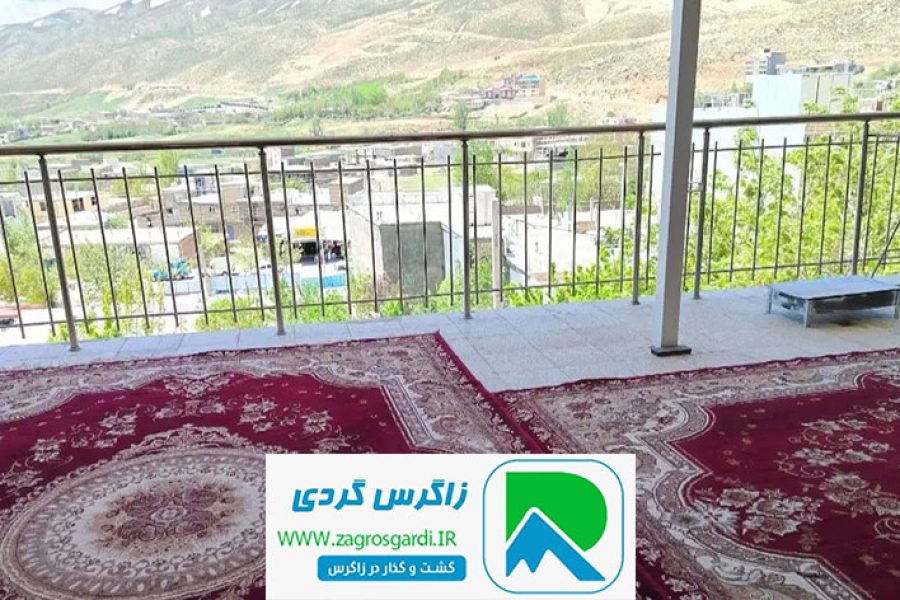 اجاره ویلا در چلگرد کوهرنگ | با ویوی عالی و حیاط ۷۰۰ متری (وسط شهر) (245)