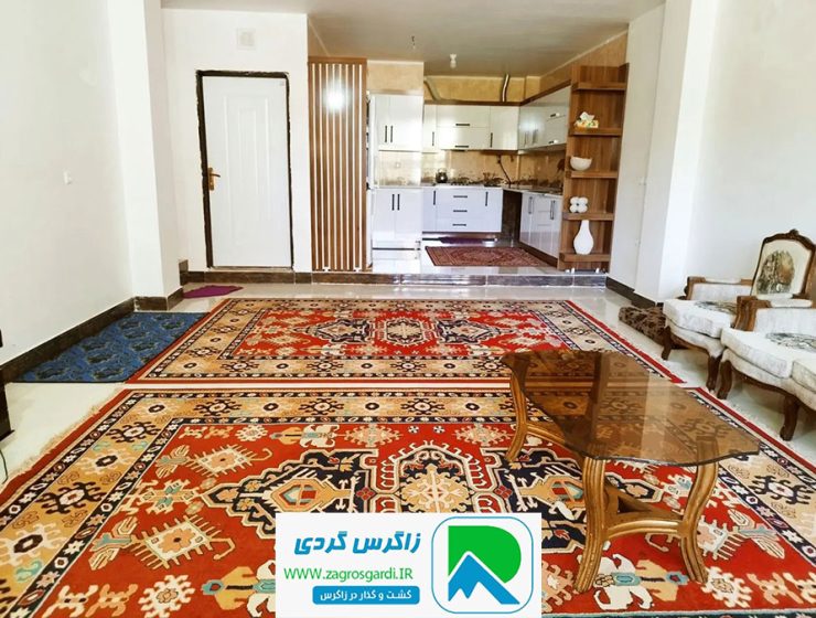 اجاره سوئیت مبله ۱۲۰ متری نوساز در چلگرد نزدیک آبشار تونل اول