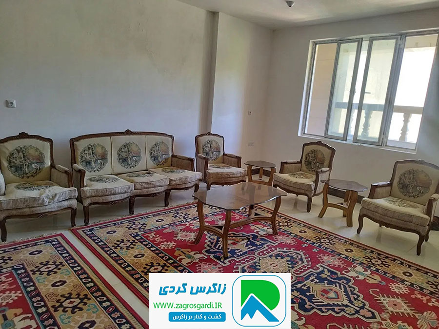 اجاره سوئیت مبله ۱۲۰ متری نوساز در چلگرد نزدیک آبشار تونل اول