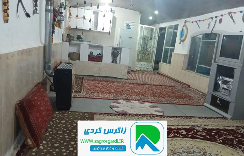 اجاره ویلای سنتی تک‌خوابه در کوهرنگ | نزدیک چشمه دیمه و رودخانه (238)