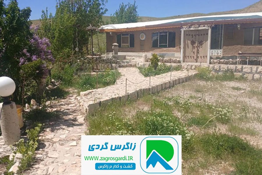 :اجاره ویلای سنتی تک‌خوابه در کوهرنگ | نزدیک چشمه دیمه و رودخانه